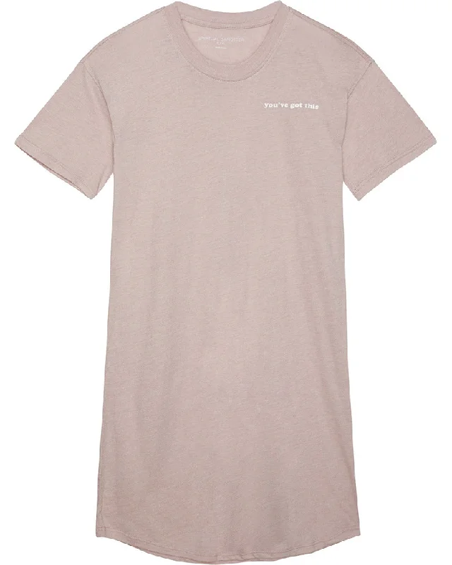 Spiritual Gangster Got This Tee Dress - Girls - Rose Quartz Dynamic Women's High - energy Spiritual Gangster Got This Tee Dress - Girls - Rose Quartz Dynamic Women's High - energy