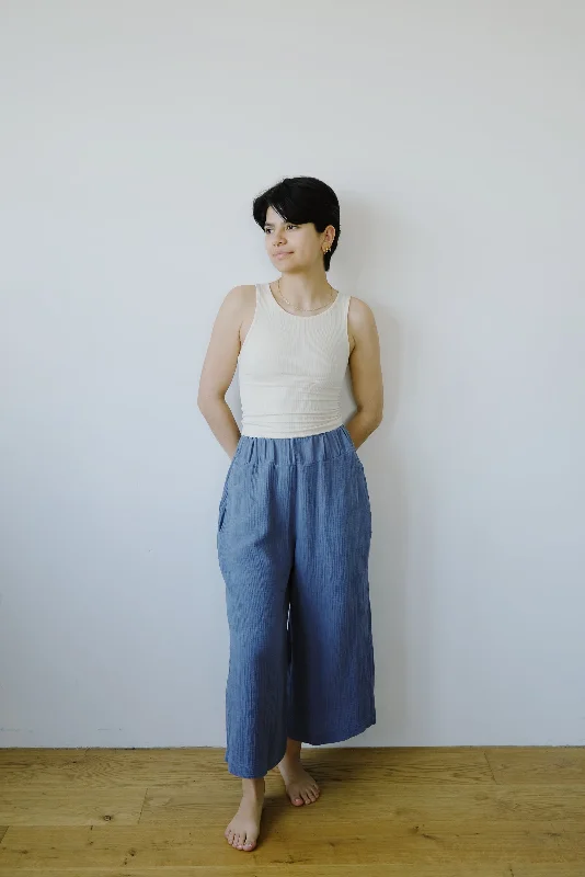 cotton culotte - evora - pewter Artistic Women's Avant - 
