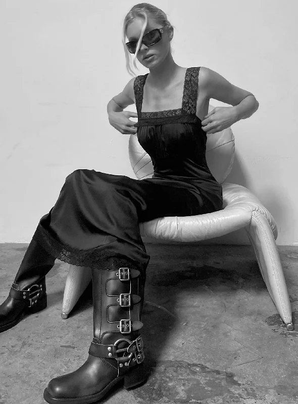 Ballerina Vintage Maxi Dress Onyx Contemporary 