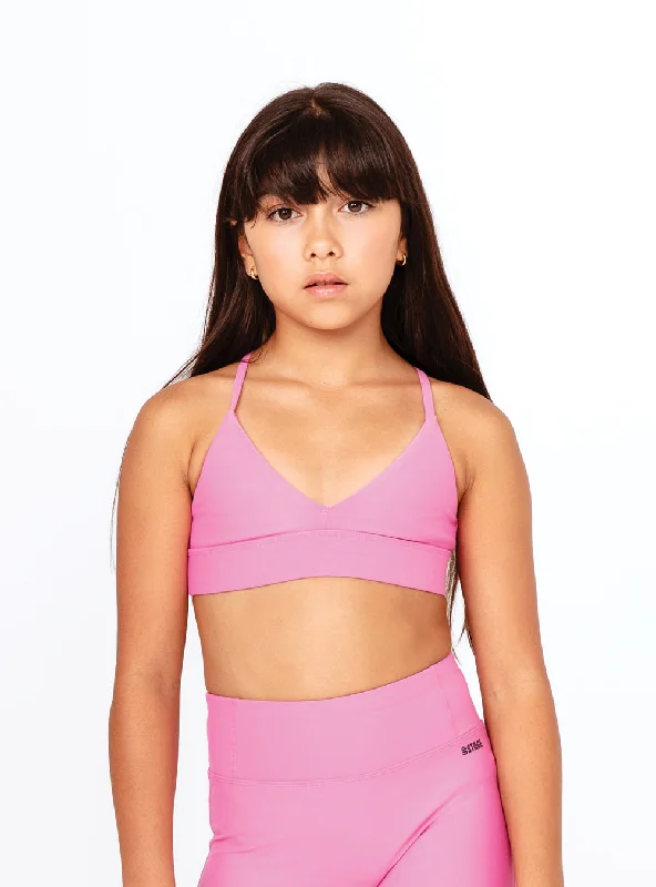 Girls Tap-in Triangle Top Pink Earthy Women's 