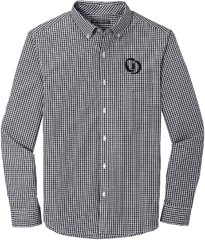 Port Authority Broadcloth Gingham Easy Care Shirt Bold Women's Statement