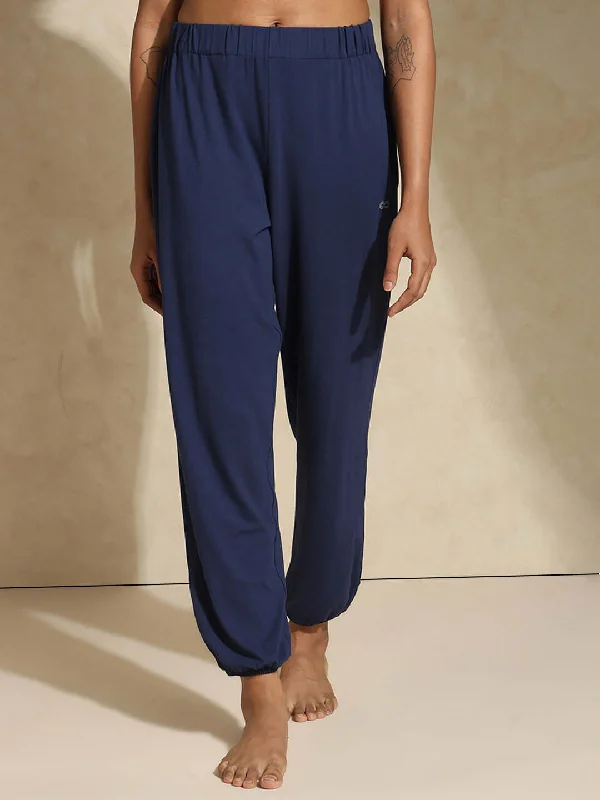 Yogini Stretch Pants Navy Practical Women's Multi - 