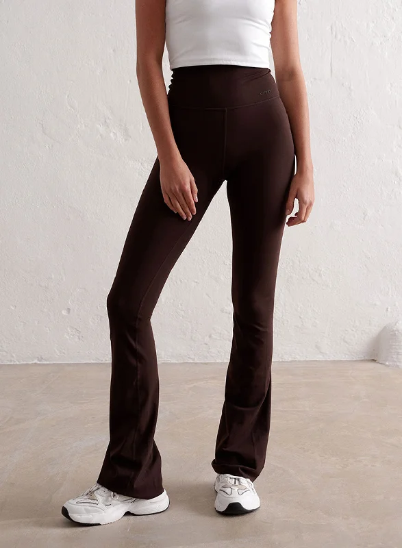 Cacao Sense Flare Tights British Gentlewoman Style