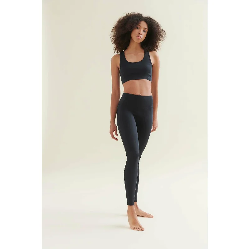 Easy Pocket Leggings - Caviar Black Refined Women's Hand - crafted