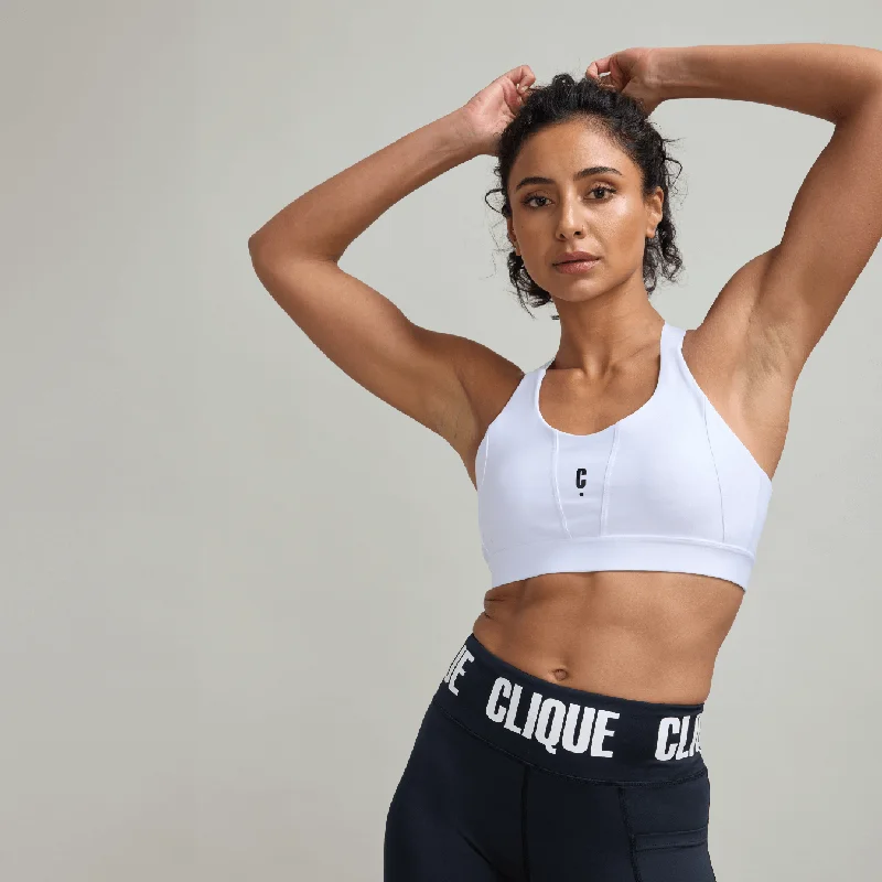 CLQ Contour Bra - White Sophisticated Women's 