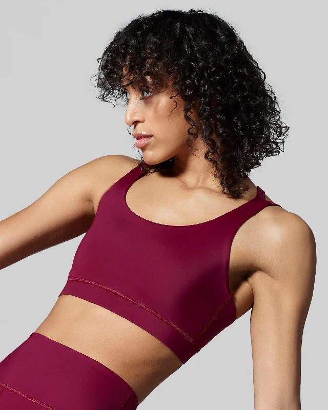 New Horizons Sports Bra - True Berry Practical Women's Quick - dry