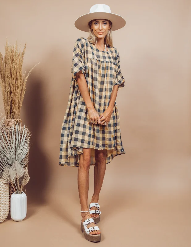 Charmaine Gingham Dress Adventure