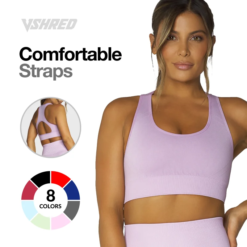 SEAMLESS FLEX SPORTS BRA Feminine Women's Soft 