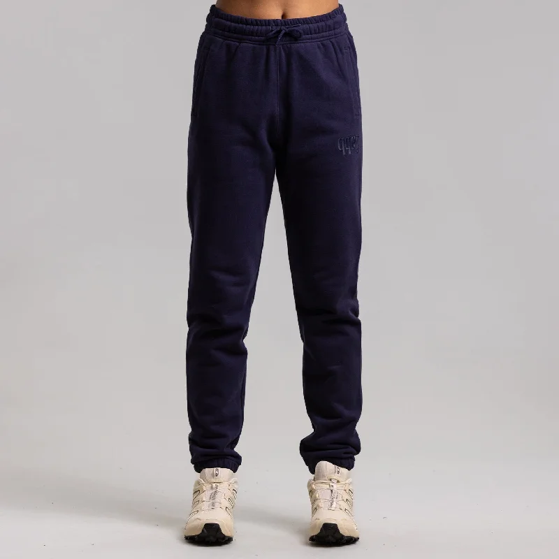 Morris 75 Block Track Pant Womens NAVY Refined Women's Classic 