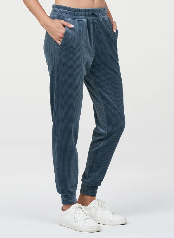 Rib Velour Jogger Contemporary 