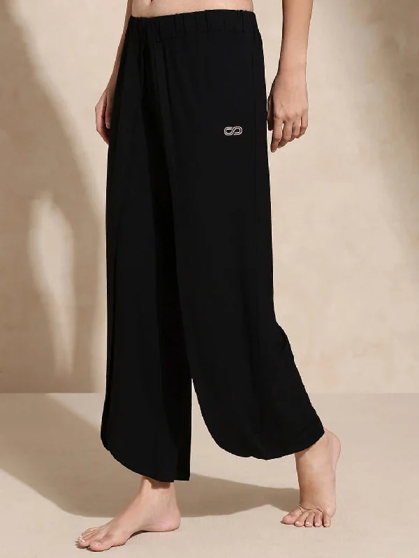 Yoga Tulip Pants Black Rugged Women's Outdoor 