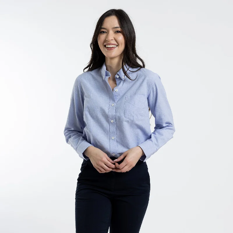 Women's Blue Service Oxford Gym