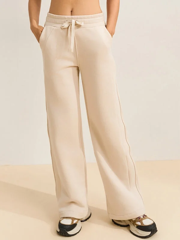 ZASUWA Female Pocket Leisure Mid-rise Pants Edgy Women's Punk