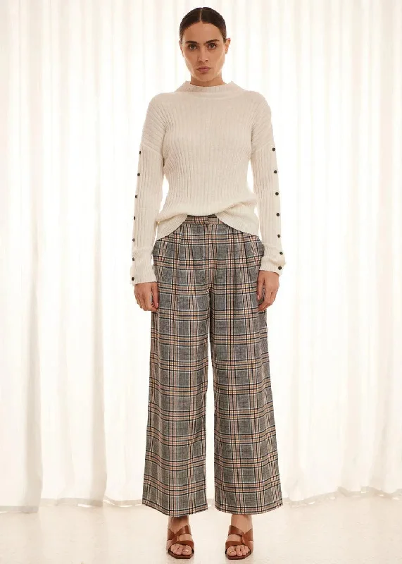 Apartment Clothing Oliver Check Pant - Final Sale Sustainable Organic