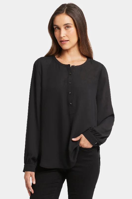Simone Blouse - Black Gym