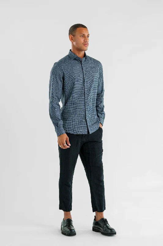 NOVA - Dark Blue Geo Long Sleeve Shirt Rugged Women's Outdoor 