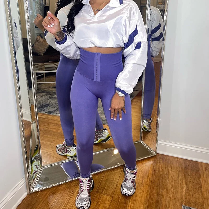 CUTENOVA X22PT511 2022 Running High Waist Women Yoga Pants Leggings Woman Clothes Fall Elegant Women's 