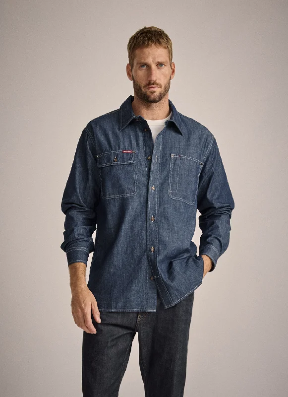 Raw Denim Shirt Contemporary 