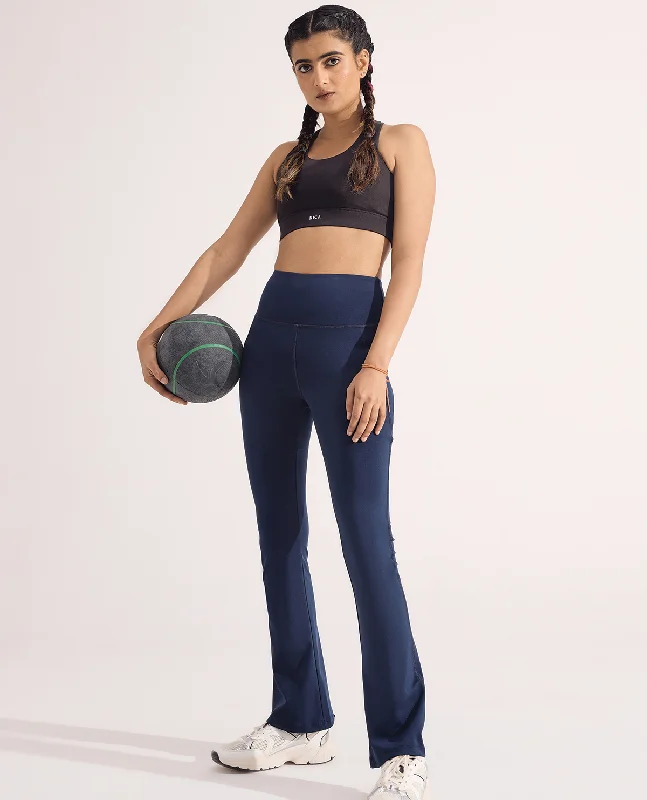 Women Stretchable Flared Pants Hip Women's Retro