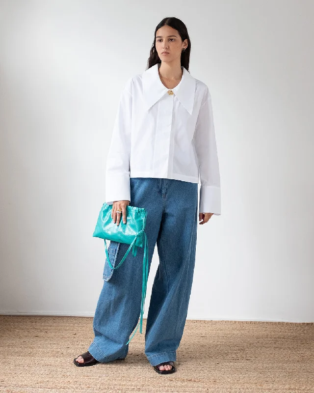 Riley Shirt Organic Cotton Off-White Artistic Women's Avant - 