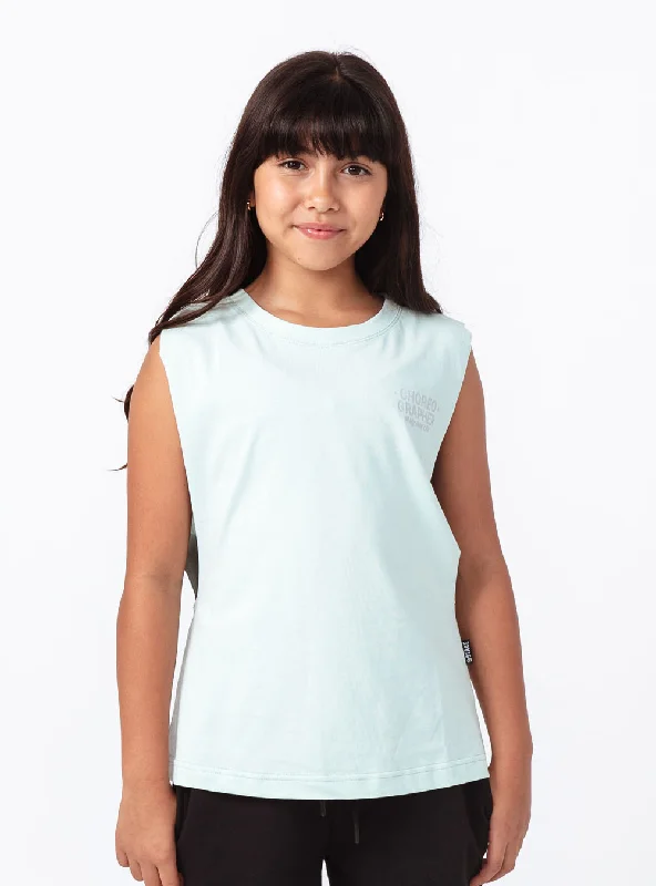 Unisex Kids Max Tank Mint French
