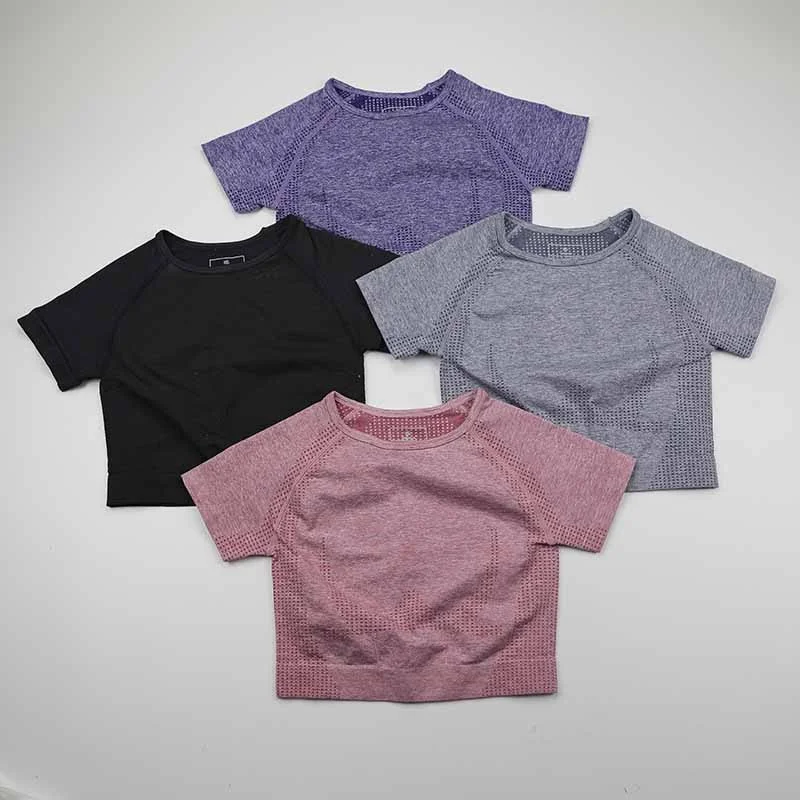 Seamless Yoga Shirt Sleek Women's 