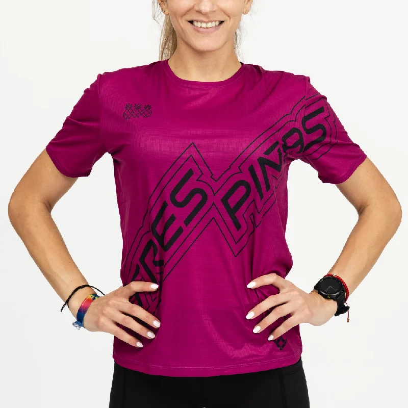 Women's Dry Fit Shirt | Plum Hip Women's Retro