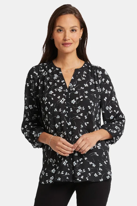 Pintuck Blouse - Primrose Path British Gentlewoman Style