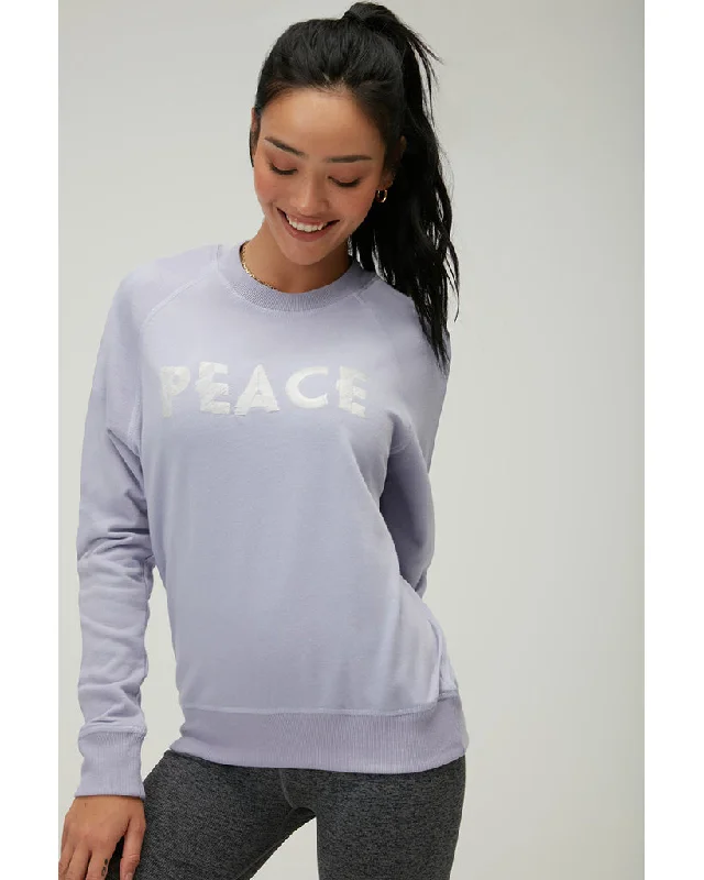 Spiritual Gangster Peace Old School Pullover - HO20417002 - Womens - Sunset Sky Preppy Women's College Spiritual Gangster Peace Old School Pullover - HO20417002 - Womens - Sunset Sky Preppy Women's College