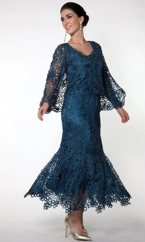 Soulmates C9127 - Three Piece Mermaid Skirt Evening Gown Tough Women's Military - inspired Soulmates C9127 - Three Piece Mermaid Skirt Evening Gown Tough Women's Military - inspired