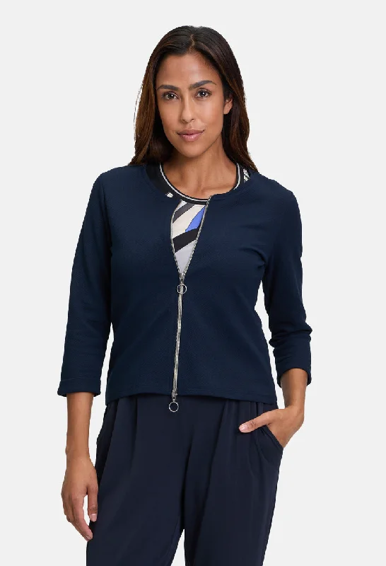 Two Way Zip Jacket Refined Women's Velvet