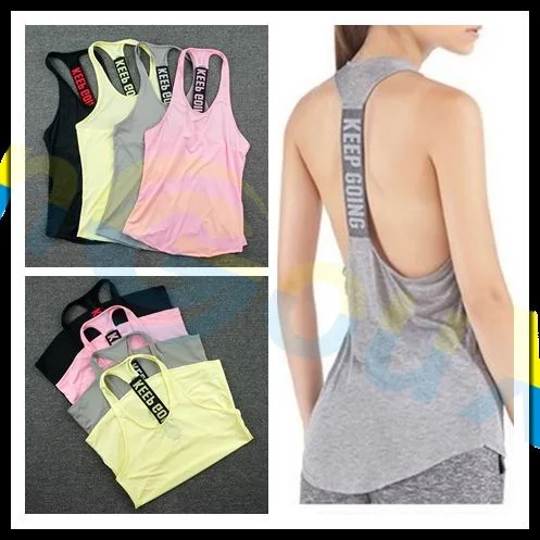 women Gym sports vest Sleeveless shirt Classic Women's Tweed