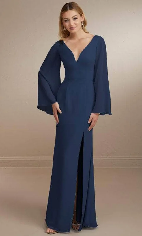 Christina Wu Celebration 22164 - Plunging Neck Evening Gown Business