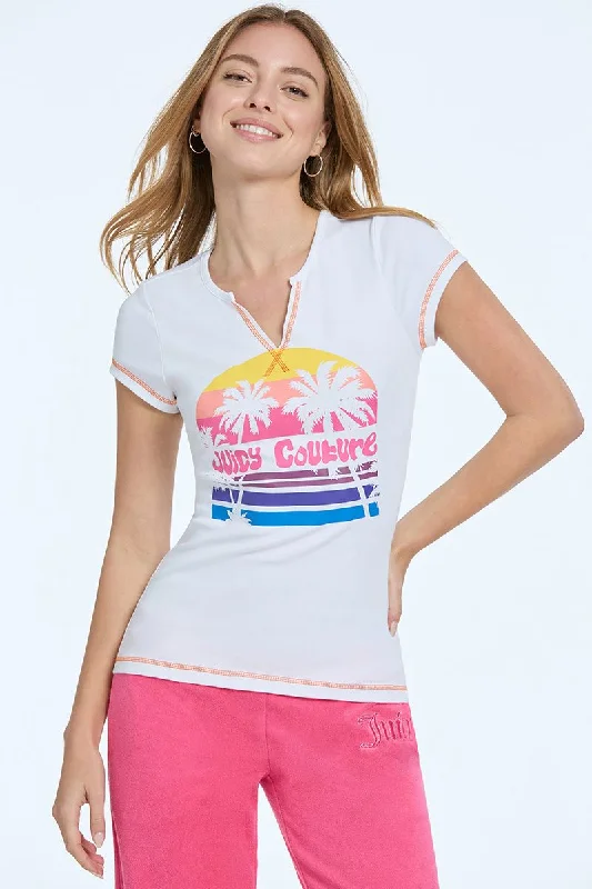 Juicy Sunset Tee Monochromatic All - in - one