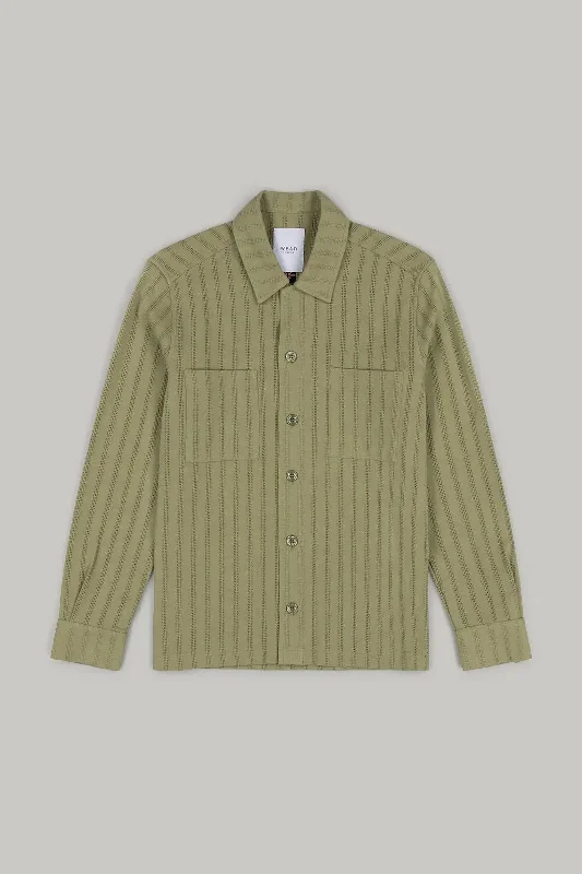 Gravel Long Sleeve Shirt - Khaki Lacivert Traditional Women's 