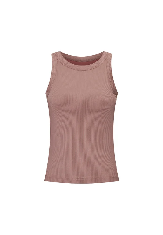 Overachiever Ribbed Tank Cashmere
