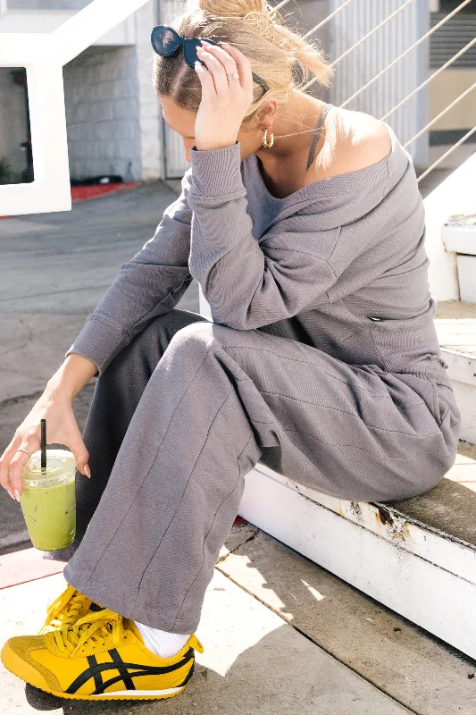 Monaco Wide Leg Sweatpant (Autumn X Five) Athletic Women's 