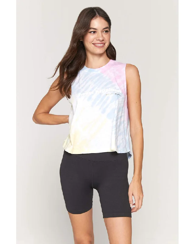 Spiritual Gangster Happiness Crop Tank - SU10411038 - Womens - Sunny Days Swirl Dynamic Women's Moto Spiritual Gangster Happiness Crop Tank - SU10411038 - Womens - Sunny Days Swirl Dynamic Women's Moto