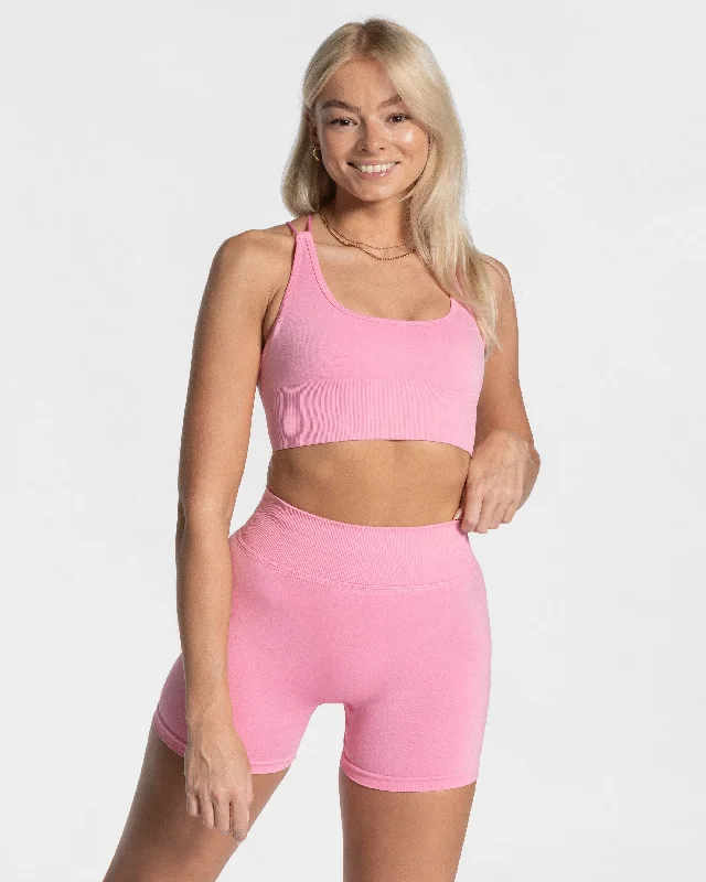 Everyday Backless Top "Pink" Edgy Women's Punk
