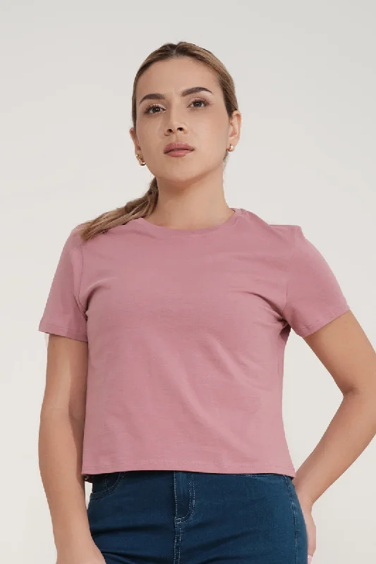 Essential Crop Tee Disco