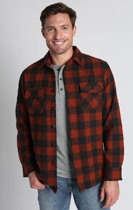 Wool Blend Overshirt Cashmere