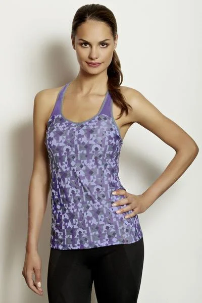 Geo Print Active Top British Gentlewoman Style
