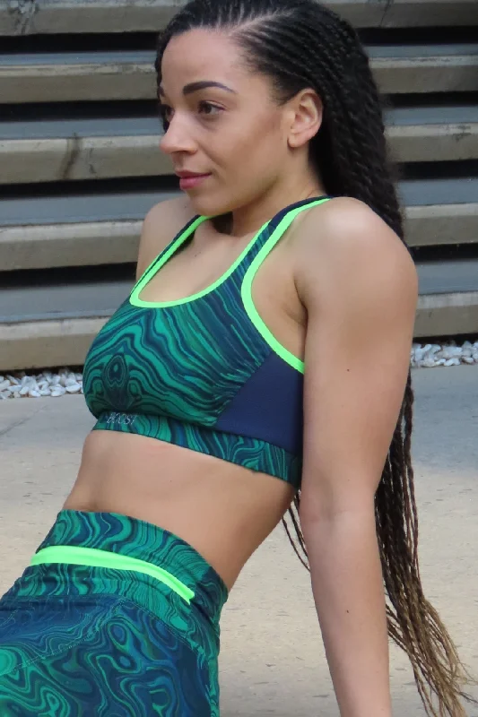 AR 1759 - PRINTED STYLED CROP Australian Beach