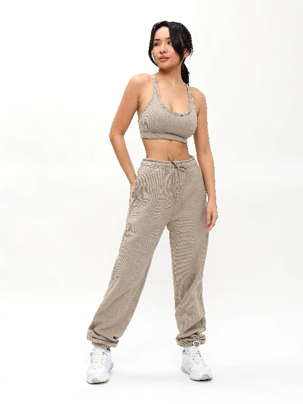 Plush Fleece Jogger - Neutral Practical Women's Multi - 