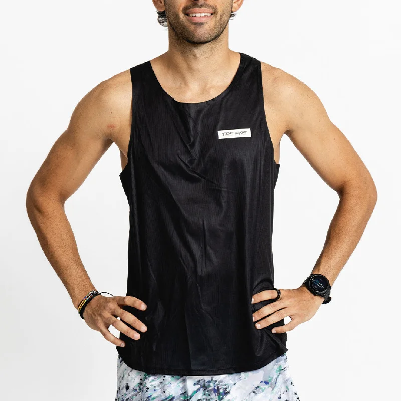 Unisex Singlet | Black Monochromatic All - in - one