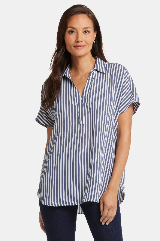 Becky Short Sleeved Blouse - Skyline Stylish Women's Neon