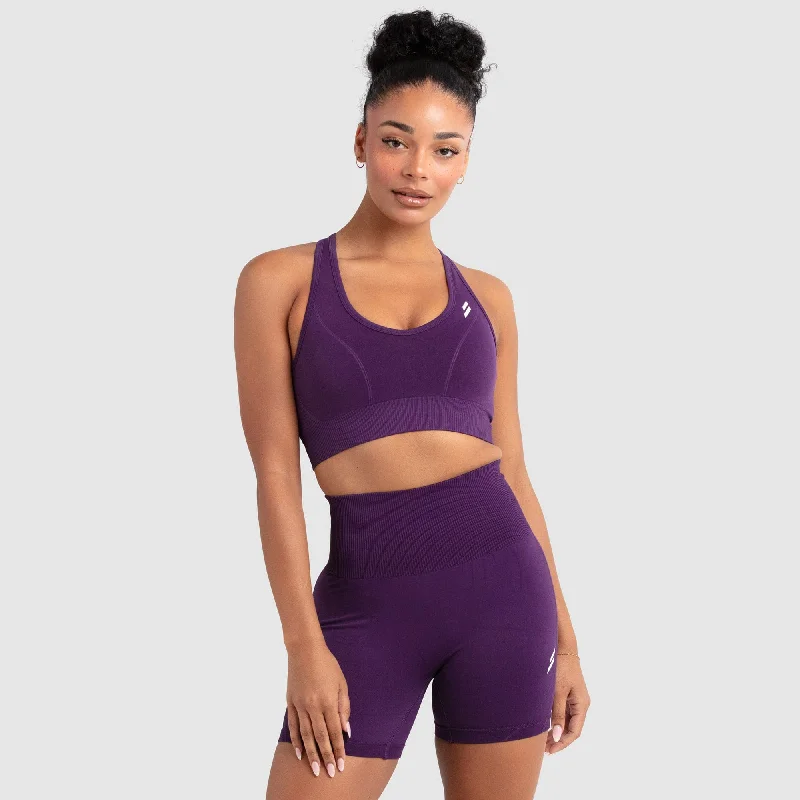Hyperflex 2 Crop - Plum Polished Women's Silk