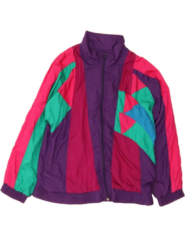 SUNTERRA Womens Petite Bomber Jacket UK 16 Large Multicoloured Colourblock Feminine Women's Soft SUNTERRA Womens Petite Bomber Jacket UK 16 Large Multicoloured Colourblock Feminine Women's Soft