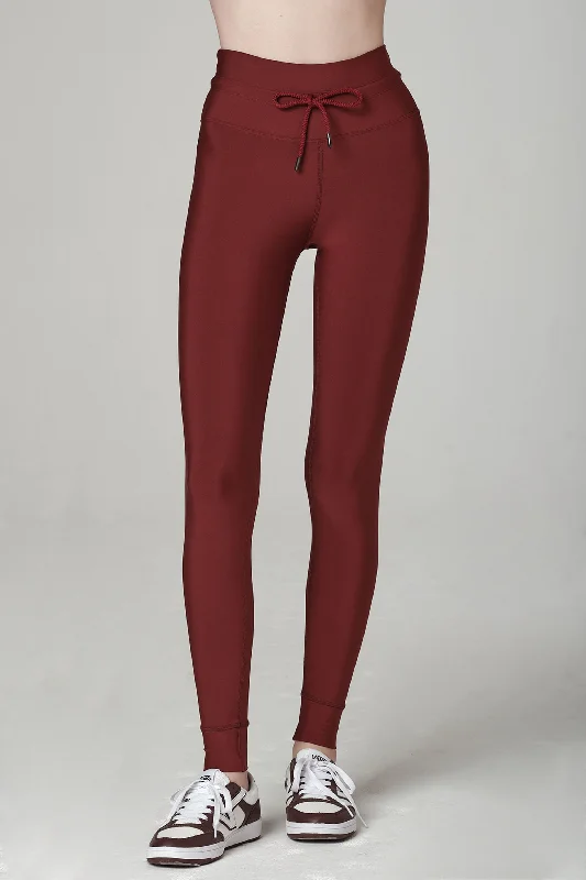 Waist of Time Merlot Pants Earthy Women's Hemp - based