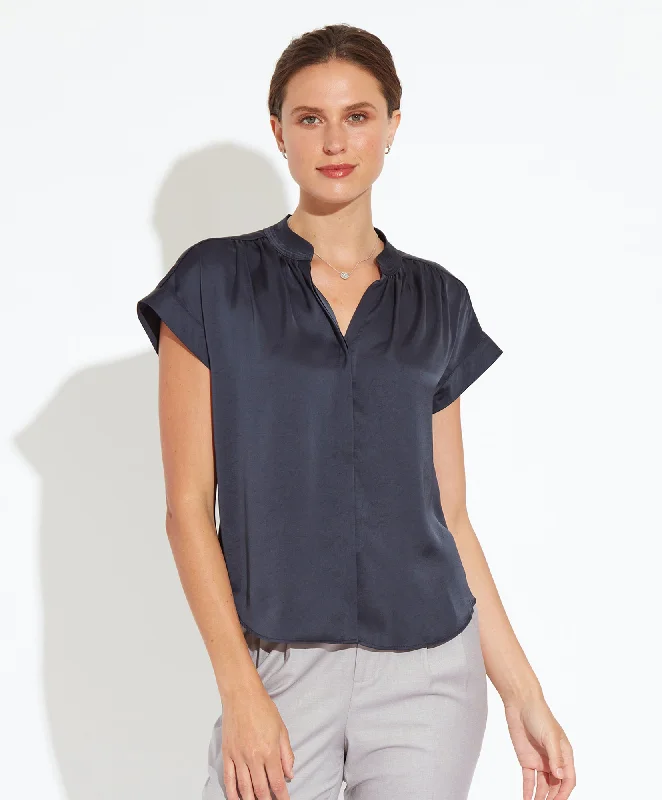 The Silky Cap Sleeve Relaxed Women's Beachy